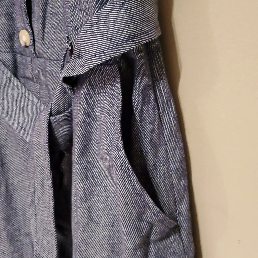 Liz Claiborne navy aline dress - Picture 5 of 7